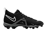 Nike Alpha Menace 3 Shark Herren Fußballschuhe, Schwarz/Eisengrau/Weiß, 45 EU