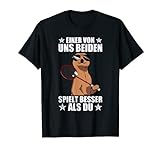 Einer von uns Badmintonspieler Federball Badminton T-Shirt