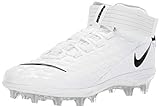Nike Men's Force Savage Pro 2 Football Cleat White/Black/Wolf Grey Size 9.5 M US