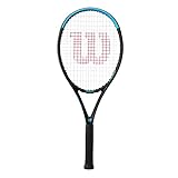 Wilson Tennisschläger Ultra Power 103, Carbonglasfaser, Grifflastige Balance, 278 g, 69,2 cm Länge