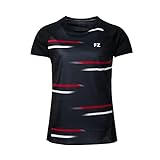 FZ Forza Mobile Womens Badminton/Squash T-Shirt (Black)