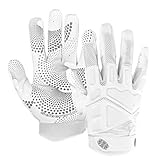 Seibertron G.A.R.G 2.0 Gel Filled Patentiert Anti-Impact Ultra-Stick Football Sports Receiver/Empfänger Handschuhe Gloves Adult...
