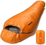Bessport Schlafsack -10℃ 4 Jahreszeiten Winter Mumienschlafsack Wasserabweisend Schlafsack für Reise Zelten Camping Outdoor...