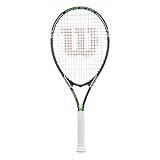 Wilson Tour Slam Freizeit-Tennisschläger für Erwachsene, Griffgröße: 11,4-11,4 cm, Grau/Grün