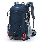 MOUNTAINTOP 40L Wanderrucksack Herren Damen Trekkingrucksack mit Regenhülle Multifunktionale Camping Klettern Reisen Outdoor...