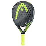 HEAD Unisex – Erwachsene Zephyr UL 2023 Padelschläger, Black/Yellow, One Size