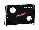 HUDORA Fussballtor Trainer - Fussballtor mit Torwand - Training für Kinder und Jugendliche - Fussball Tor 213 x 152 x 76 cm für...