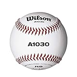 Wilson Unisex Official League Baseball, Weiß, 9 Zoll EU