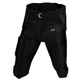 Active Athletics American Football Hose 7 Pad All in One Gamepants - schwarz Gr. M