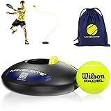 MOVEMATE Padel-Trainer Set mit Wilson® Padelball | innovatives Ballspiel für Draußen, im Garten, im Park für Kinder &...