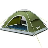 Camping Zelt Tilenvi Ultraleichte Campingzelte für 1-2 Person PU4000 wasserdichte Zelte 3-4 Staffel für Strand, Trekking,...