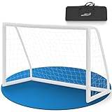 ArtSport Fußballtor 180 x 120 cm - Mini Fussballtor mit Klicksystem für Garten in Weiß - Stabiles Fußball Tor klein inklusive...