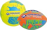 Schildkröt Mini-Ball-Duo Pack, Set bestehend aus 1 Volley und 1 American Football, Ø 9 cm, griffig und salzwasserfest, ideal...