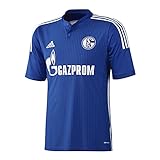 adidas Herren Heimtrikot Schalke 04 Replica, Cobalt/Night Blue F13/White, S