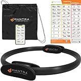 MANTRA SPORTS Pilates Ring Fit Fitness Ring Beckenbodentrainer für Frau & Männer, Beckenboden Trainingsgerät für zuhause,...