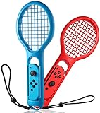 Kethvoz Tennisschläger Tennis Racket for Nintendo Switch Game, Mario Tennis Aces Spiele Tennis Schläger für N-Switch OLED Lite...