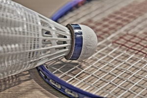Badmintonschläger Bespannung